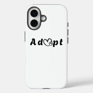 Adopt a Shelter Pet Day – Dog Lover Awareness iPhone 16 Case