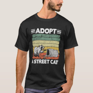 Adopt A Street Cat Raccoon 2 T-Shirt