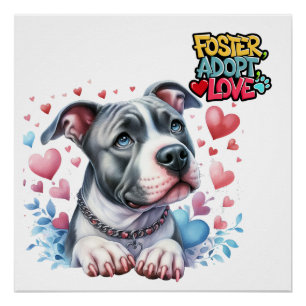 Adopt and Love Poster