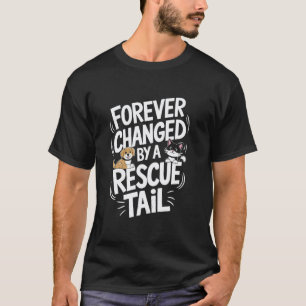 Adopt Animal Rescue Design Save Pet Dog and Cat Re T-Shirt
