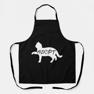 Adopt Cat Apron