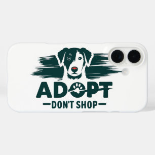 Adopt don't shop 2 iPhone 16 case