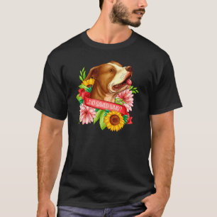 Adopt Don't Shop Animal Pitbull Pibble Mom   Rescu T-Shirt