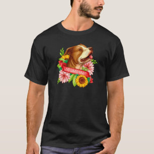 Adopt Don't Shop Animal Pitbull Pibble Mom Rescue T-Shirt