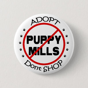Adopt Don't Shop Button