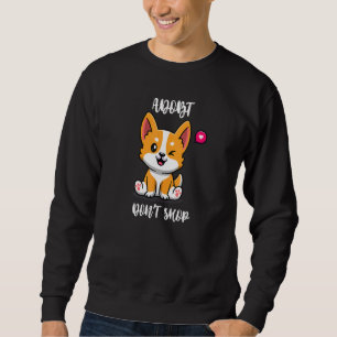 Adopt Don't Shop Corgi Dog Lovers Adoption & Anim Sweatshirt