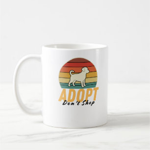 Adopt Don't Shop Dog – Rescue Pet Loves Coffee Mug