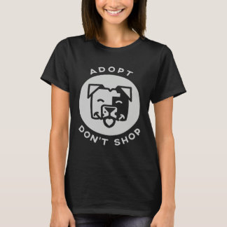 Adopt Dont Shop Save Life Rescue Animals Love T-Shirt