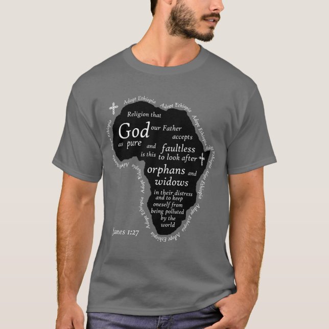 Adopt Ethiopia T-Shirt (Front)