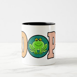 Adopt Frogs Best cute frog gift Two-Tone Coffee Mug