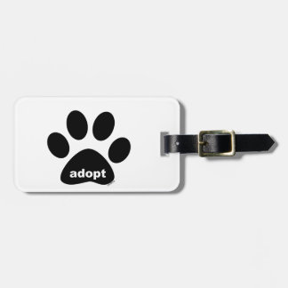 Adopt Luggage Tag