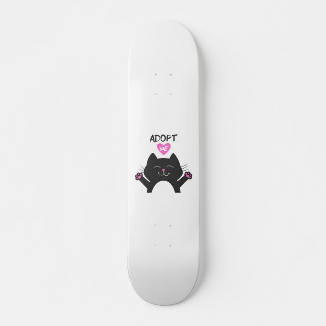 Adopt me - Choose background color Skateboard (Front)