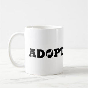 Adopt pets coffee mug