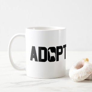 Adopt pets coffee mug