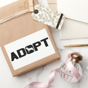 Adopt pets sticker