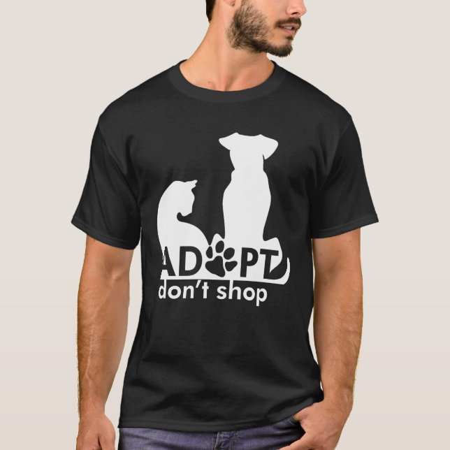 Adopt Pets T-Shirt (Front)