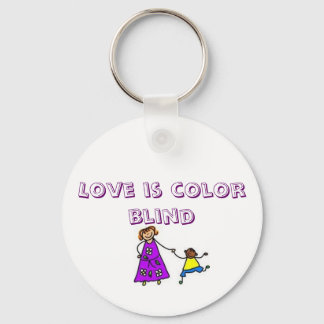 adopt pics 2, Love is colour blind Keychain