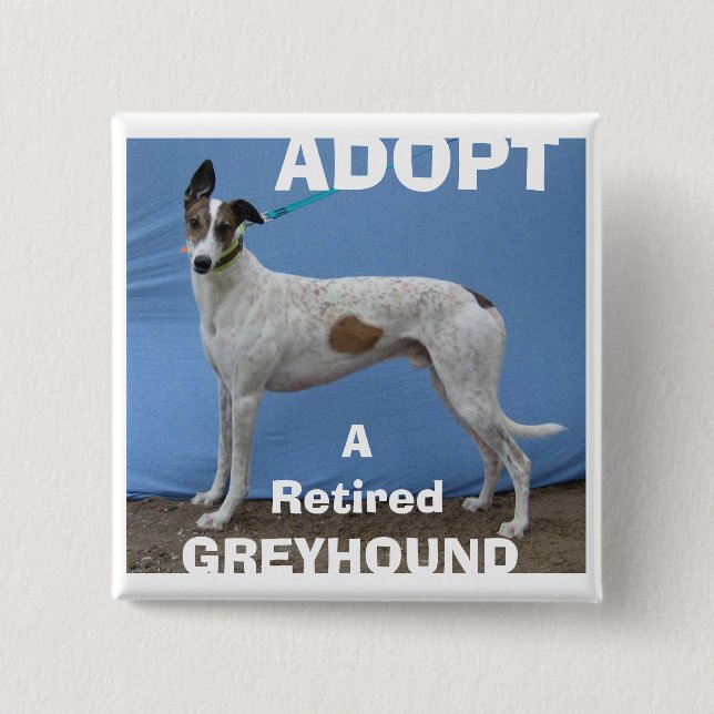 ADOPT (WBD) v.2 2 Inch Square Button (Front)