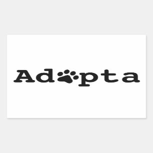 Adopta Sticker