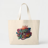 Adopted & Adored | Jumbo Tote Bag for Pet Lovers