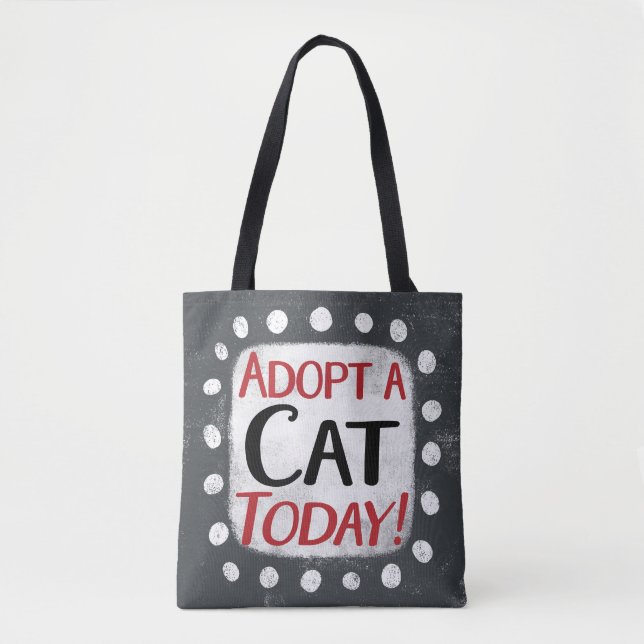 Adopter Un Sac fourre-tout Chat Aujourd'Hui (Devant)