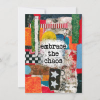 Adoptez La Carte De Voeux Du Chaos