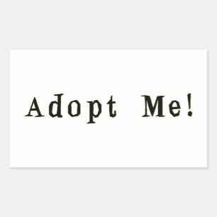 Adoptez-moi Sticker