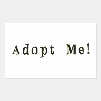 Adoptez-moi Sticker
