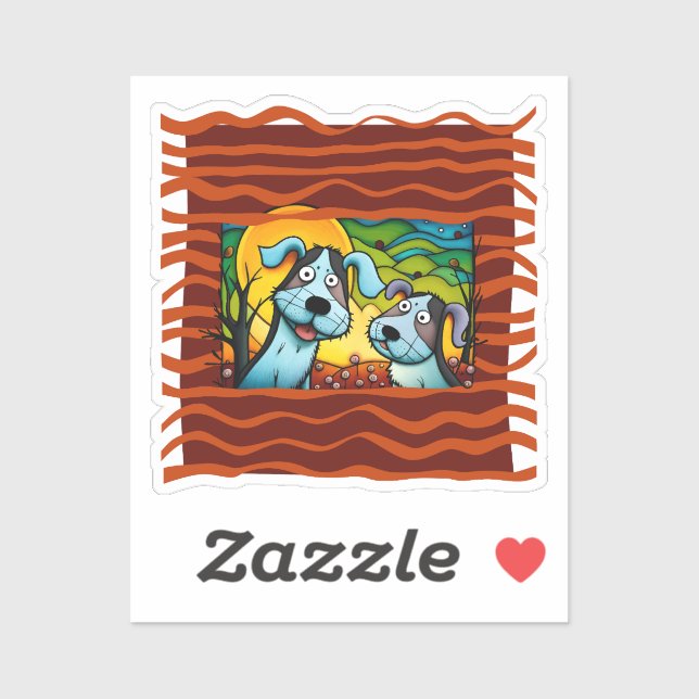 "Adoptez-Moi". Stickers personnalisés en vinyle dé (Feuille)