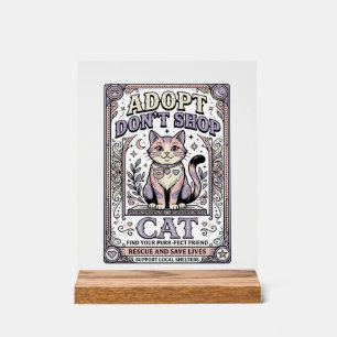 Adoptez Ne Pas Acheter Chat Sauvetage de Chat Adop