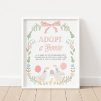 Adoptez un panneau de décoration d'anniversaire fl