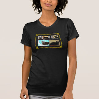 Adoptez un T-shirt de chat noir