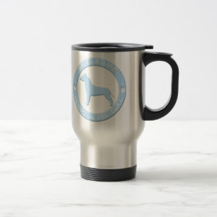 Adoptez une tasse de voyage de pitbull