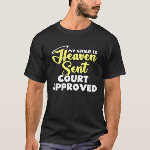 Adoption Announcement Day Family  Heaven Court T-Shirt