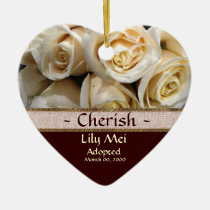 Adoption Announcement Ornament