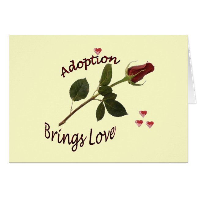 Adoption Card (Front Horizontal)