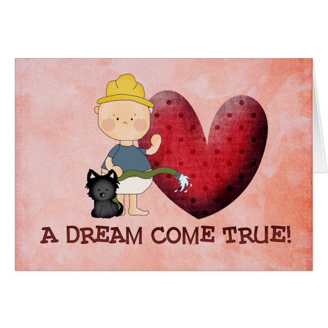 adoption card announcement (Front Horizontal)