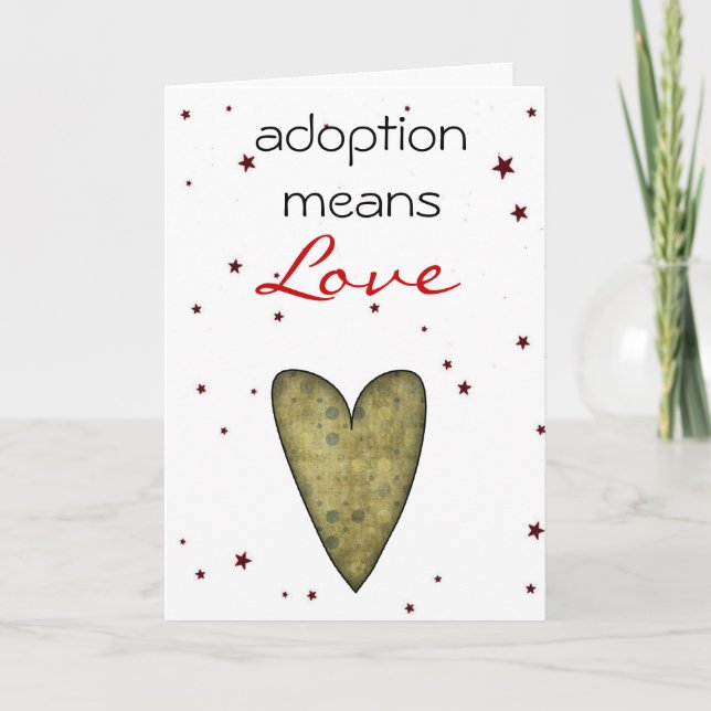 adoption congratulations card (Front)