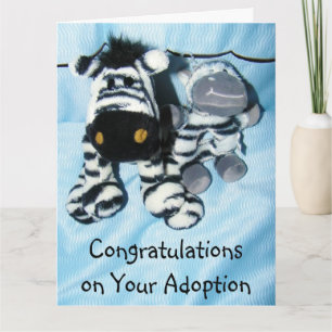 "ADOPTION" CONGRATULATIONS CARD