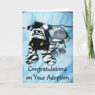 "ADOPTION" CONGRATULATIONS TO YOU AND FAMILY CARD