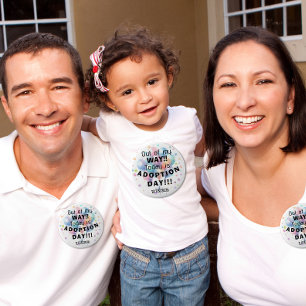Adoption Day Button