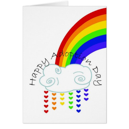 adoption family card