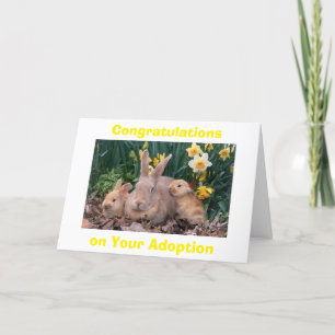 ADOPTION=FAMILY HAS GROWN/LOVE HAS GROWN CARD