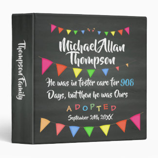 Adoption From Foster Care Photo Album Life Book Binder