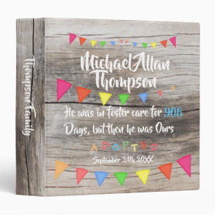 Adoption From Foster Care Photo Album Life Book Binder
