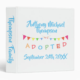 Adoption From Foster Care Photo book Life Book Binder