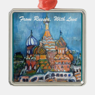 Adoption"From Russia..." St. Basil's Ornament