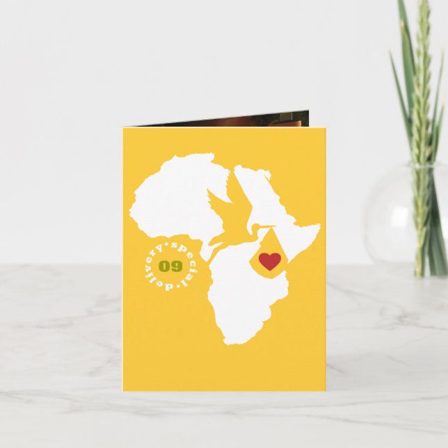 Adoption Gotcha Day Announcement (Front)