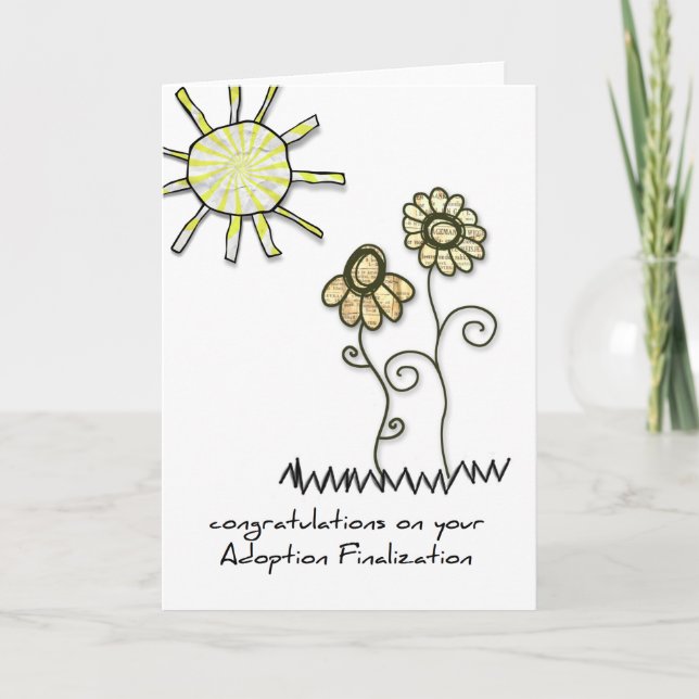 adoption greeting card (Front)