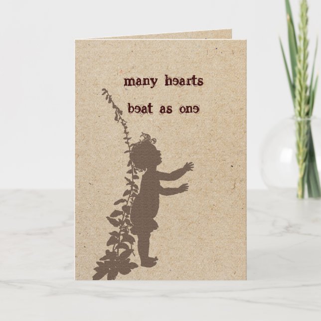 adoption greeting card (Front)